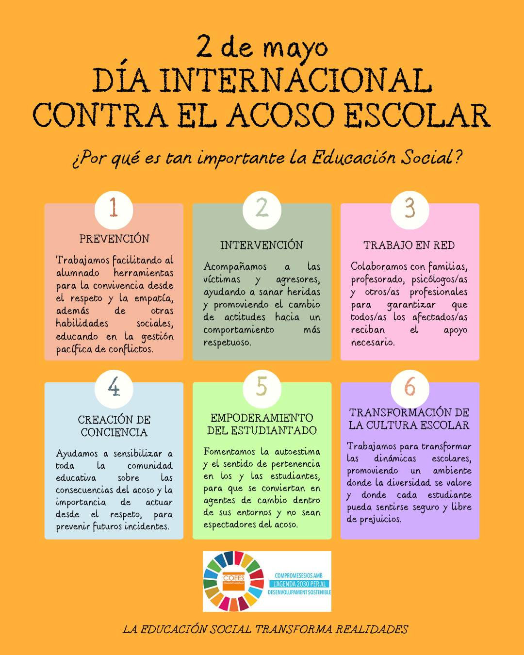 Día Internacional contra el Acoso Escolar